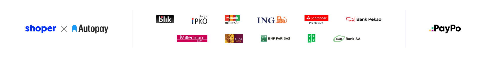 Metody płatności w sklepie – otwiera się w nowej karcie